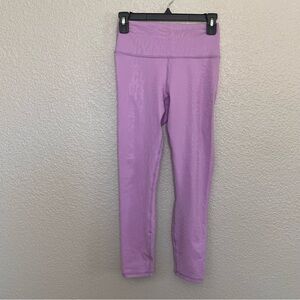 Fabletics Powerhold Lilac Leggings size x-small